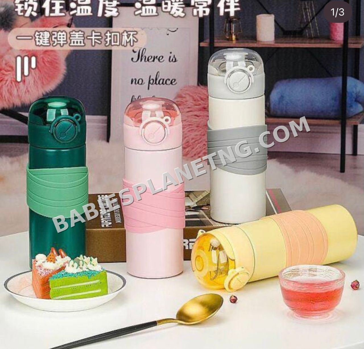Portable Silicone Tumbler Set