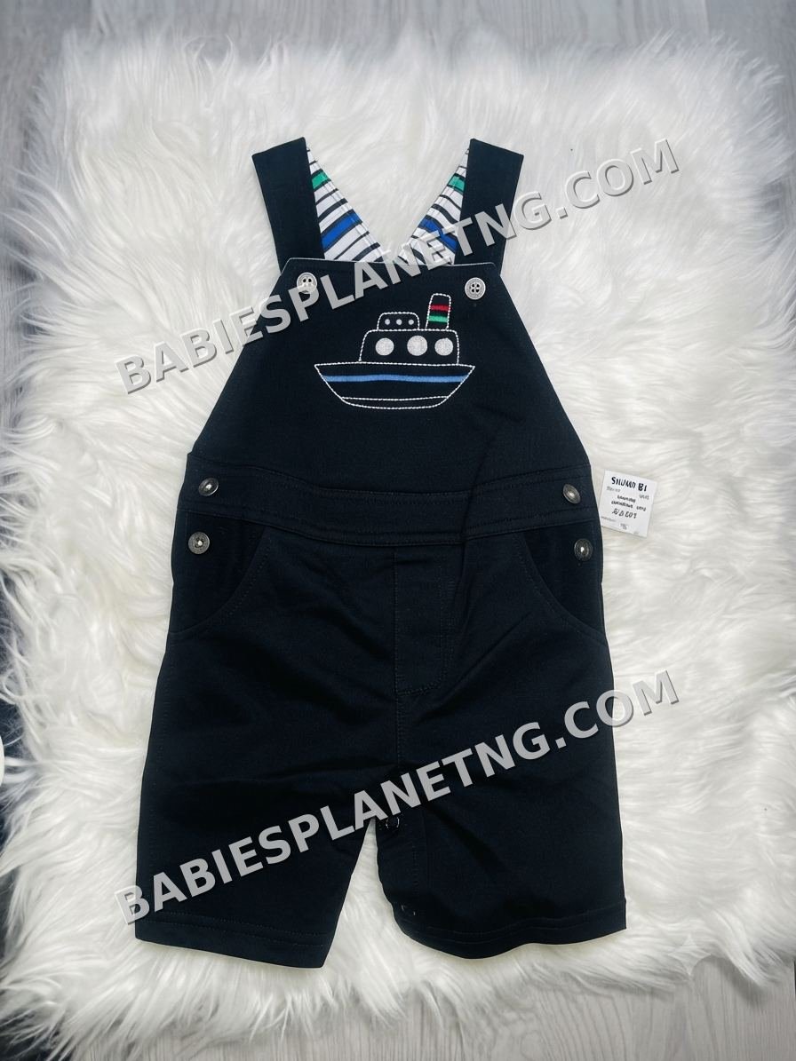 Baby Boy Short Dungarees