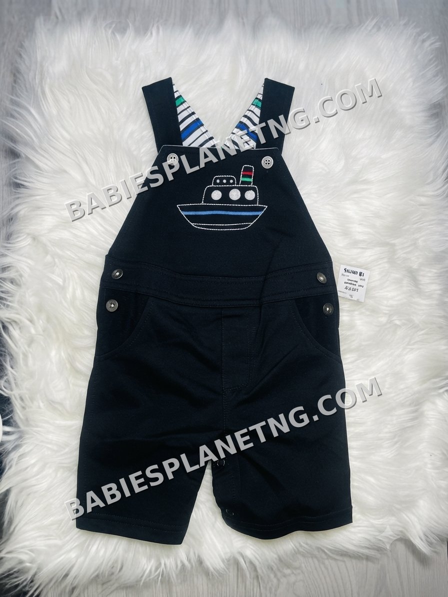 Baby Boy Short Dungarees