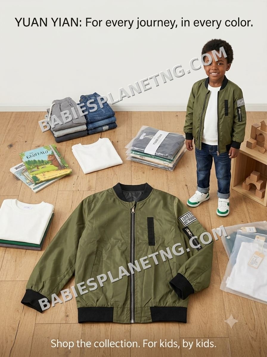 Children's Casual Bomber Jacket