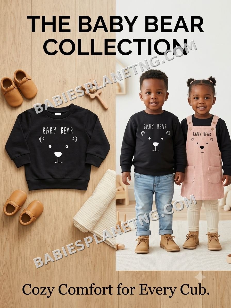 Baby Bear Design Kids' Sweatshirt
