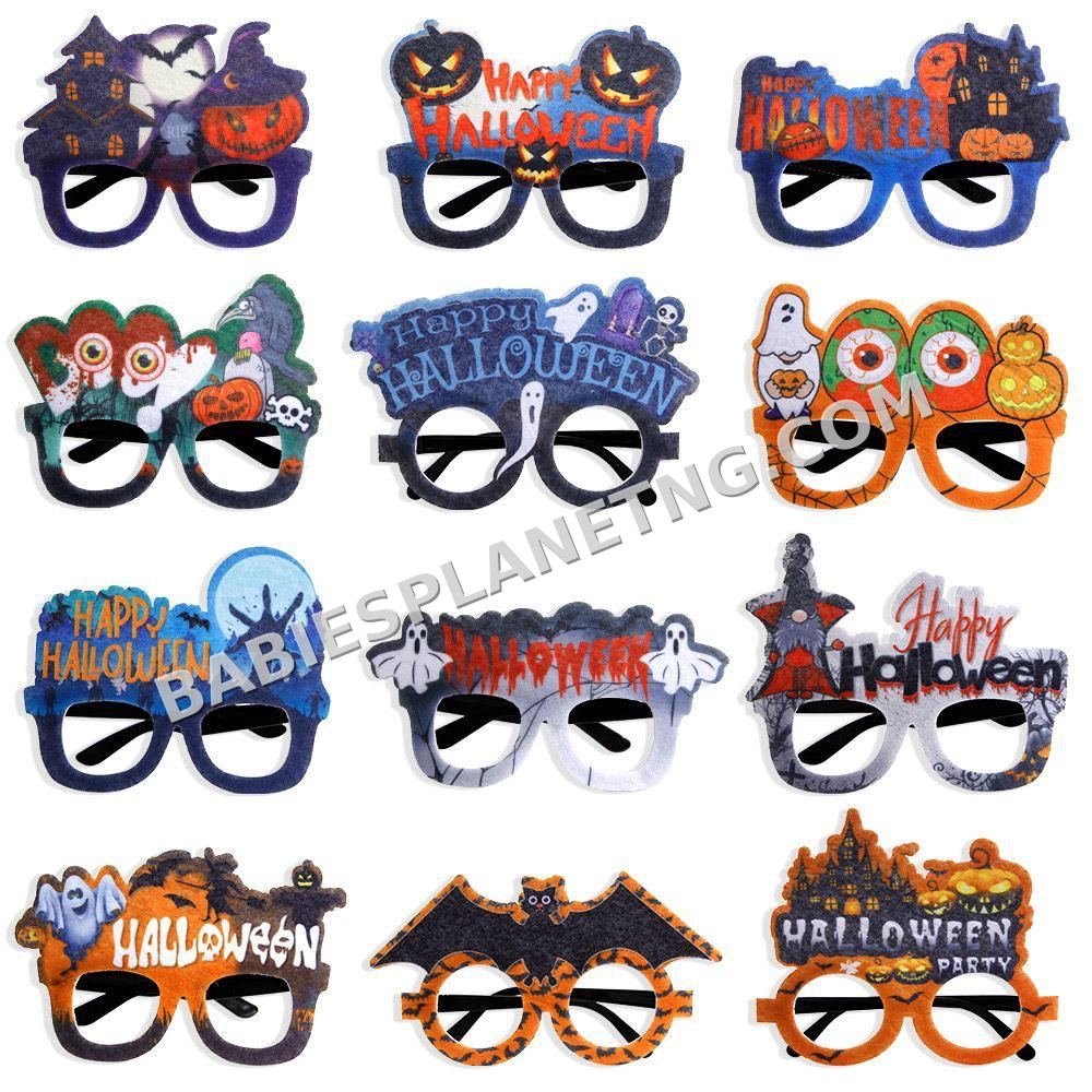 Halloween Felt Glasses for Kids