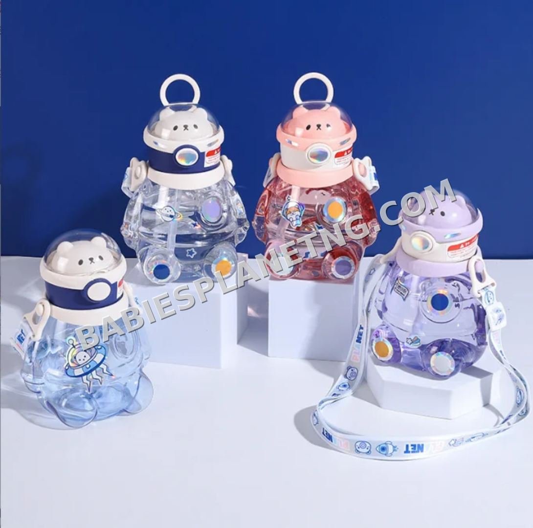 Astronaut Character Water Bottle For Kids