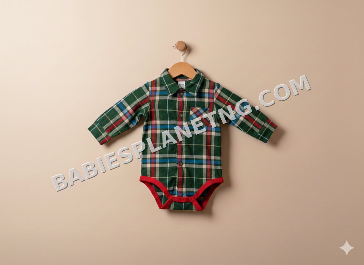 Bottle Green baby boy button front bodysuit