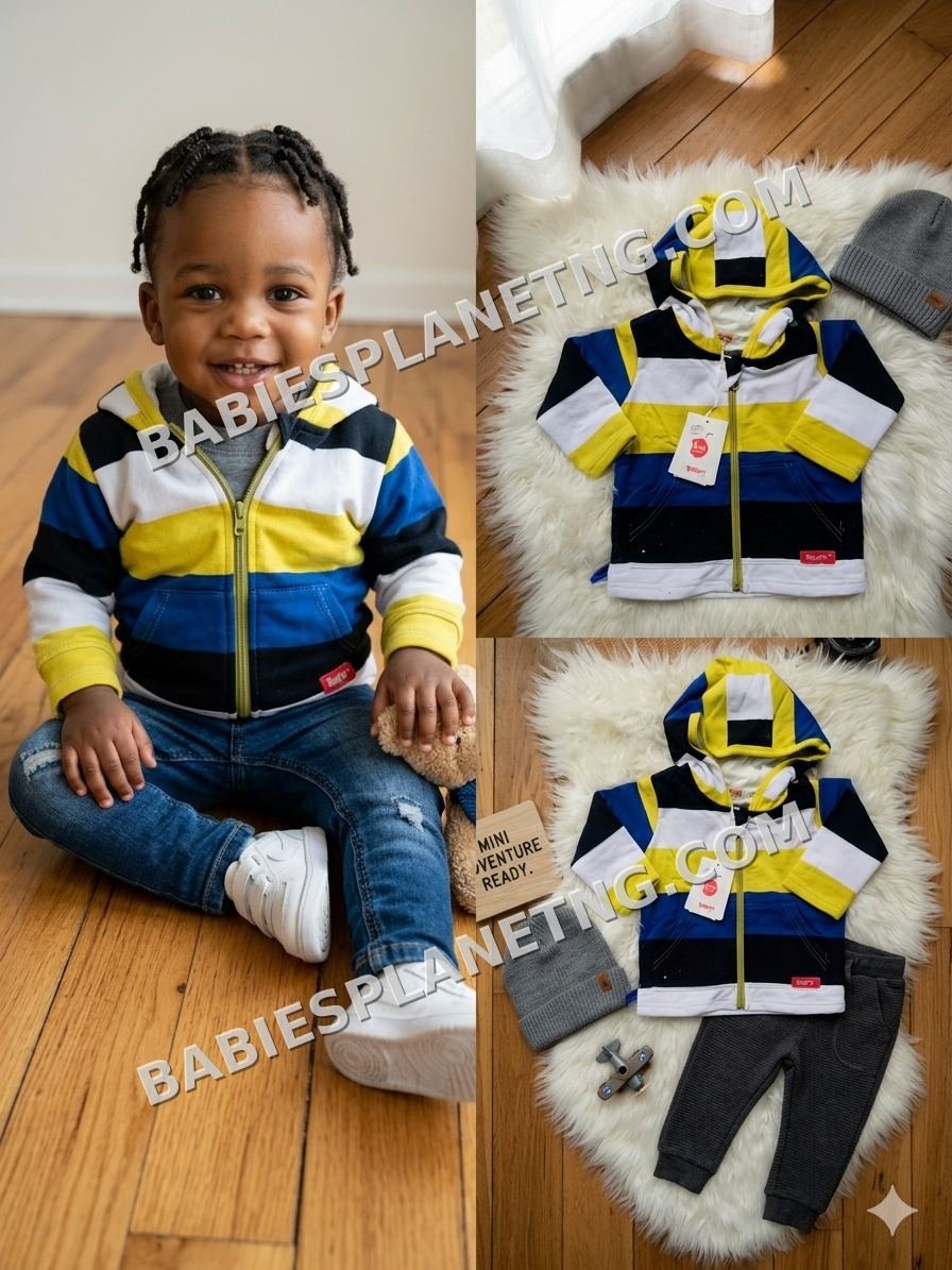 Toddler Boys Casual Hooded Sweatshirt