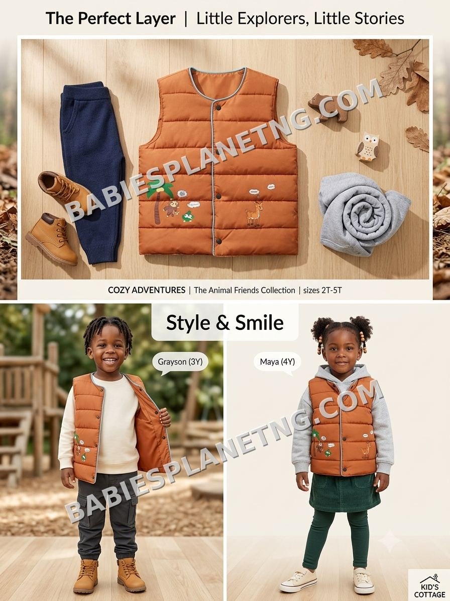 Kids Puffer Vest