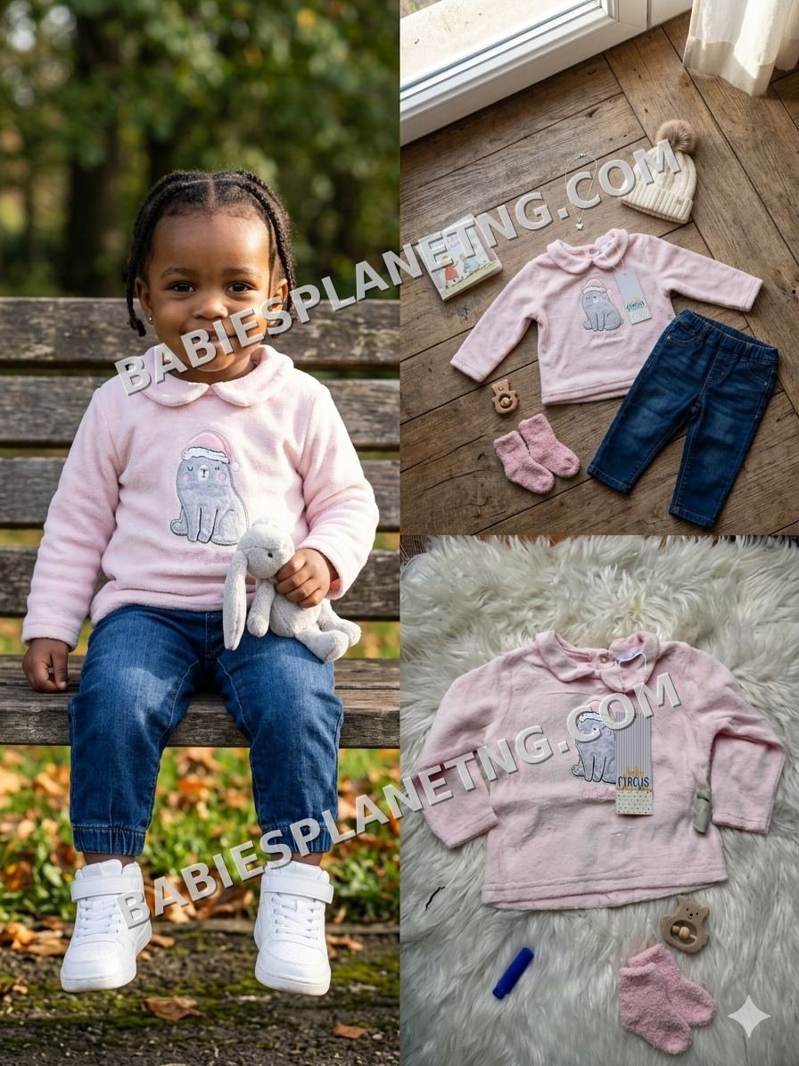 Toddler Girl Elephant Graphic Sweatshirt