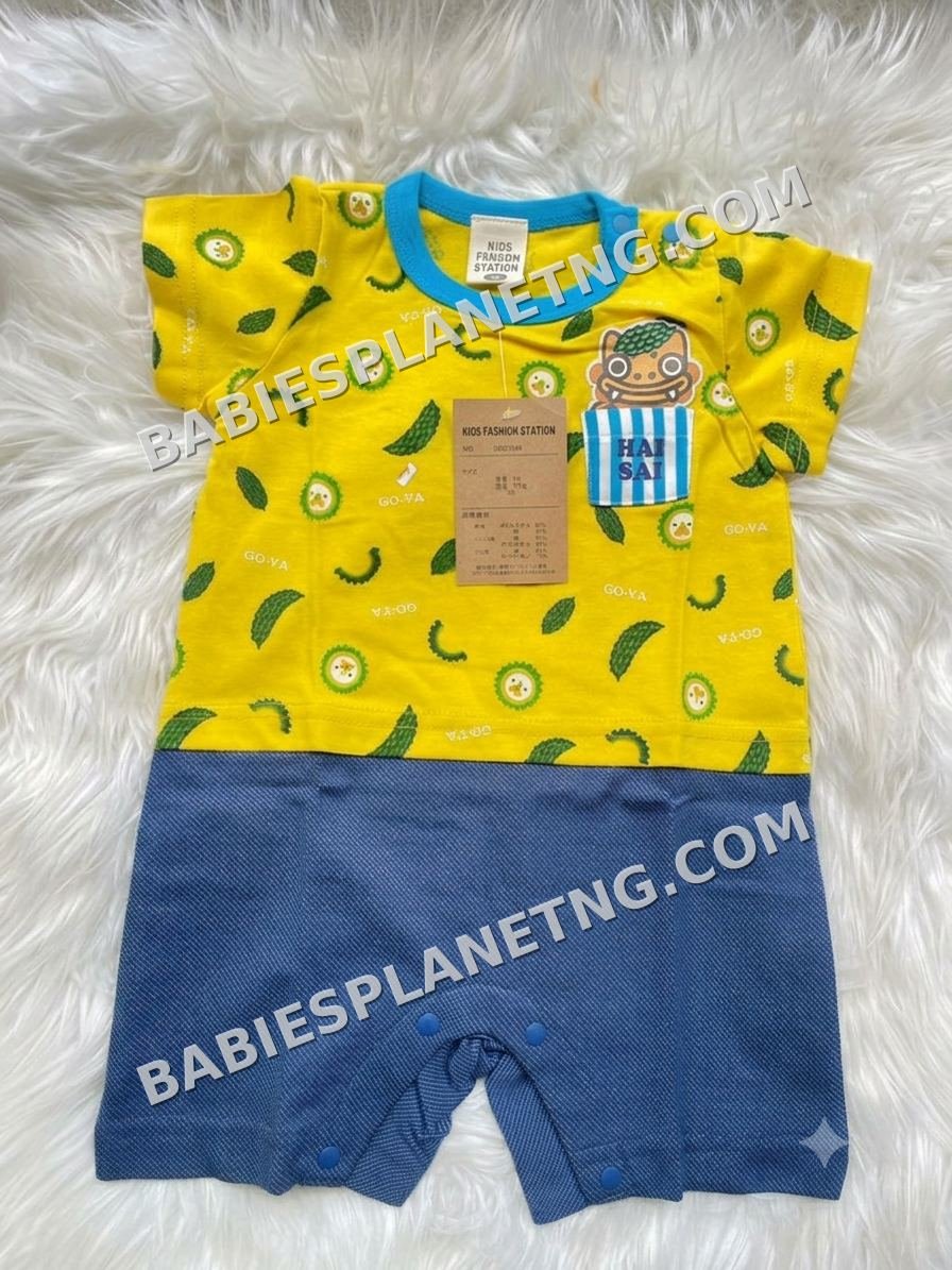 Infant Casual Fruit Design Romper