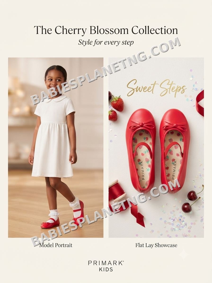 Girls' Red Bow Flat Shoes