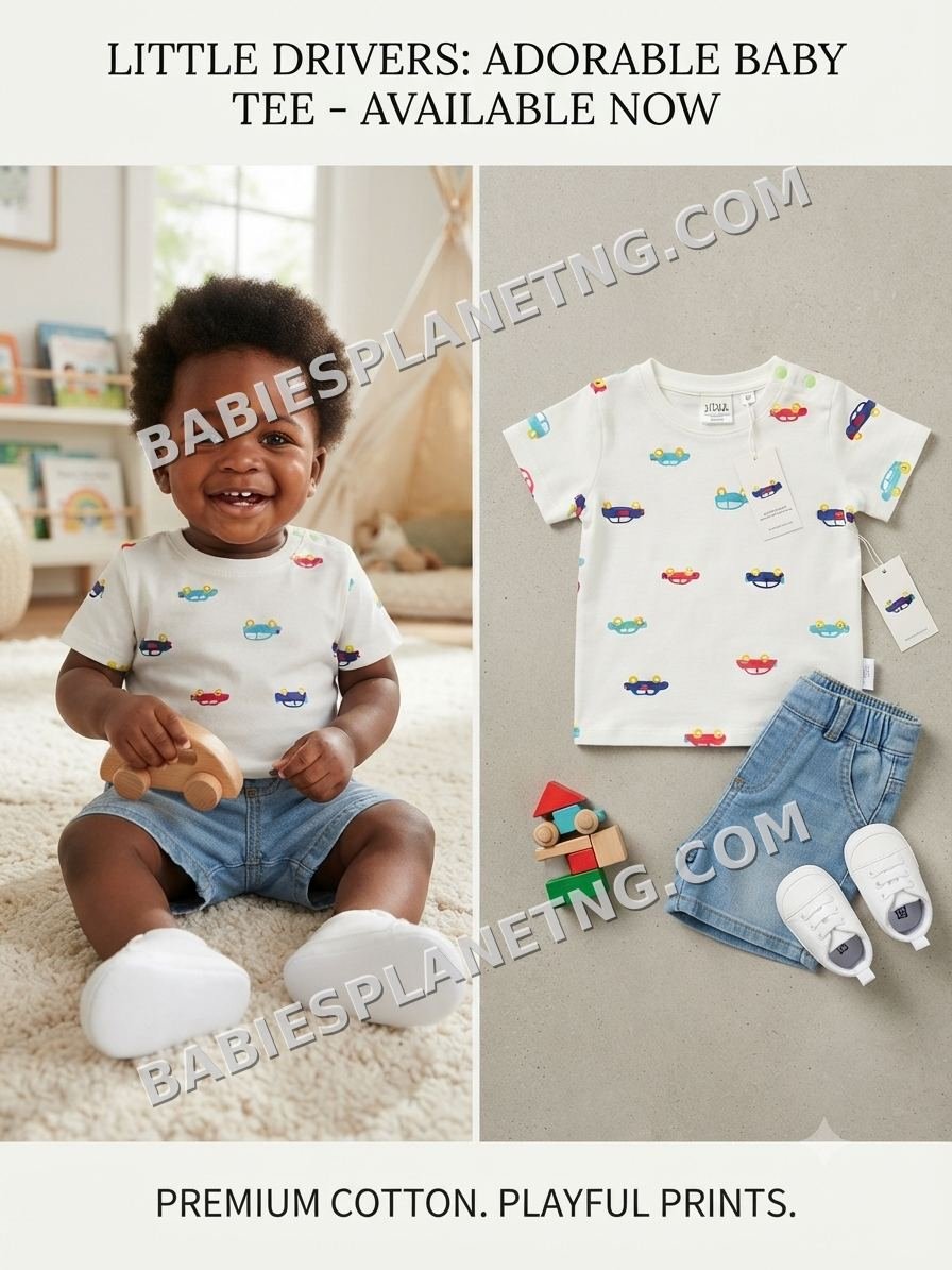 Toddler Car Design Cotton Top