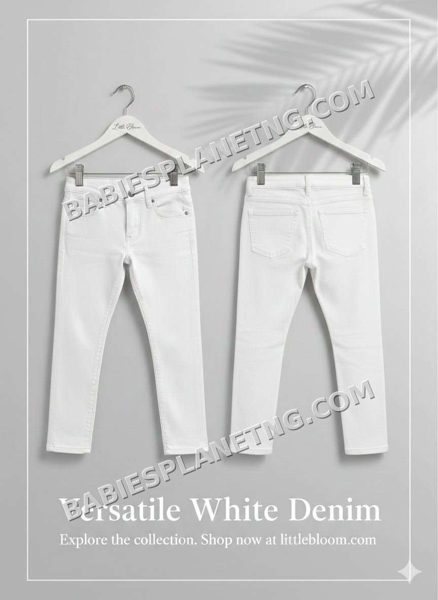 white Denim jean