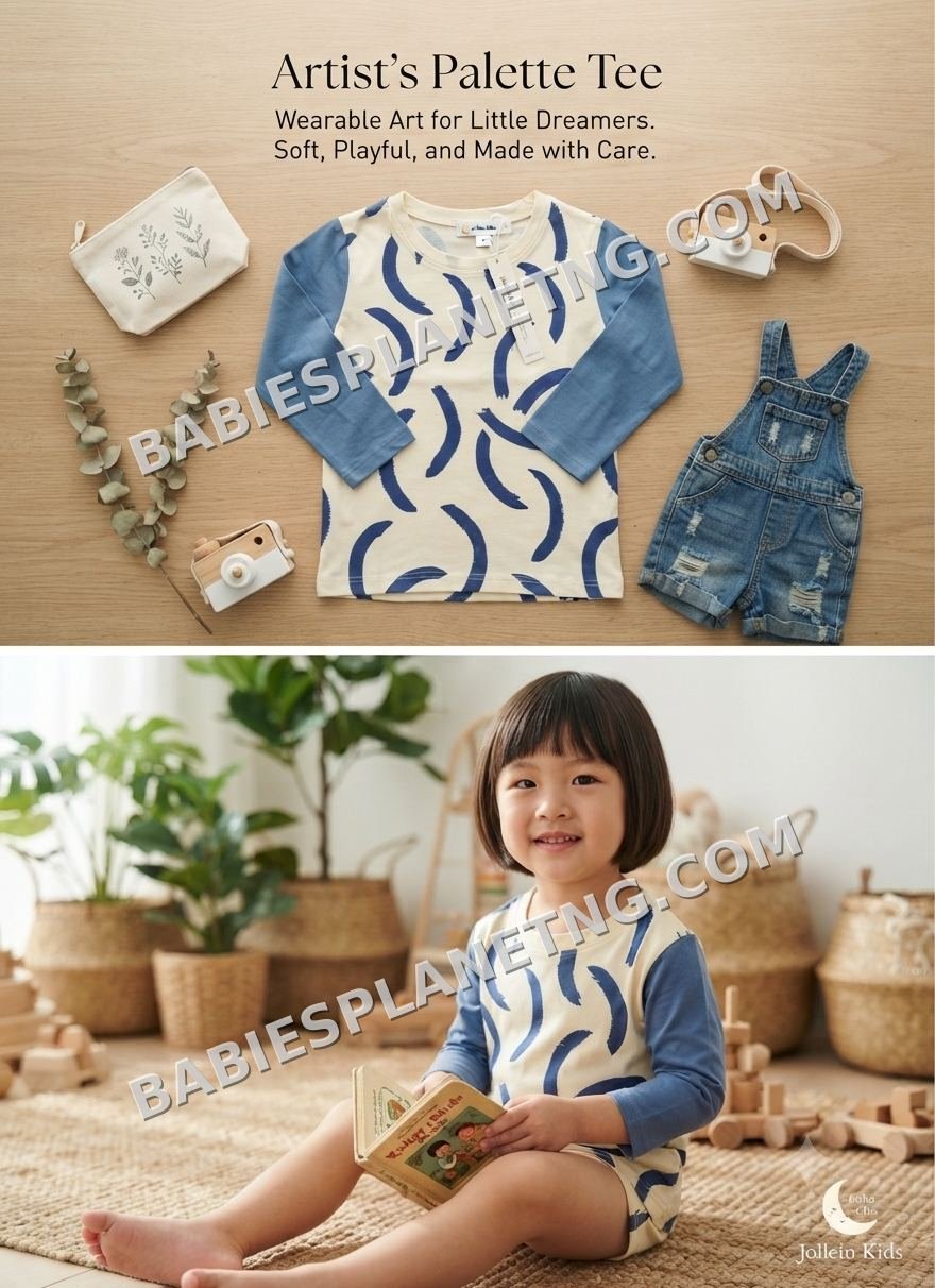 Children's Artistic Weart top
