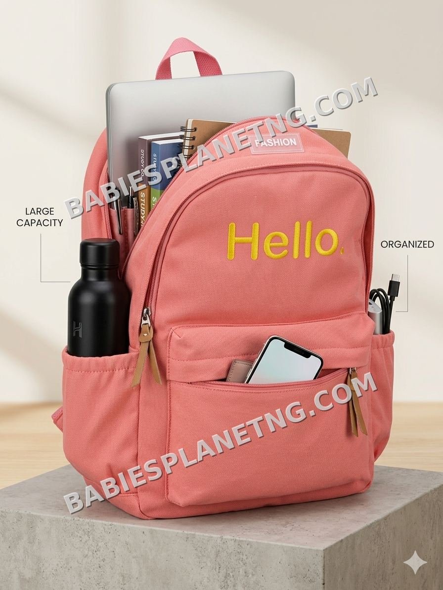 Fashion Pink Childrens Backpack