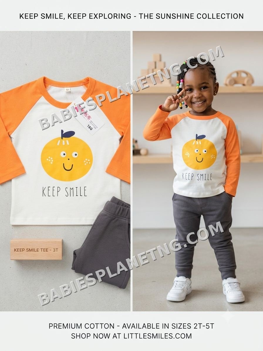 Toddler Keep Smiling top