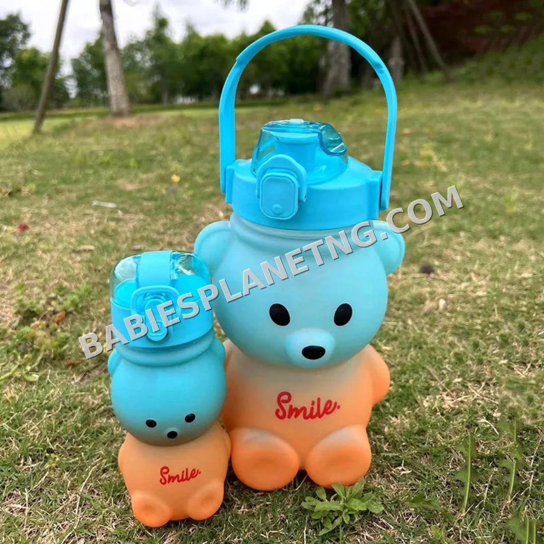 Kids Bear-Shaped Water Bottles