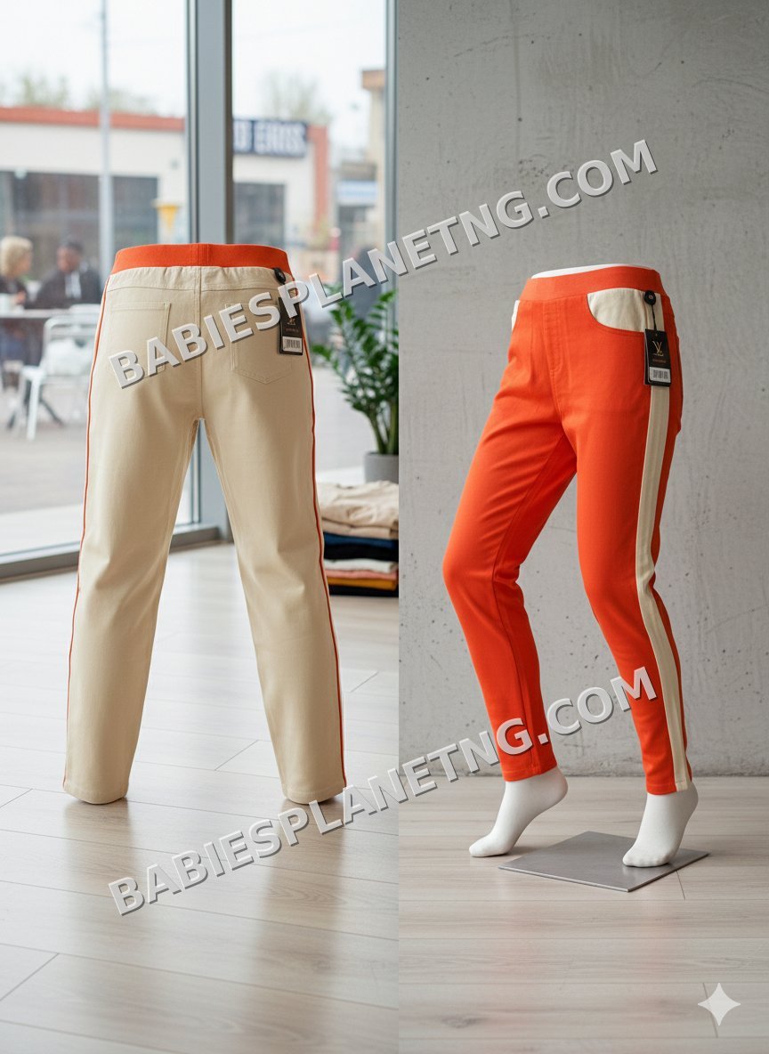 two color trouser