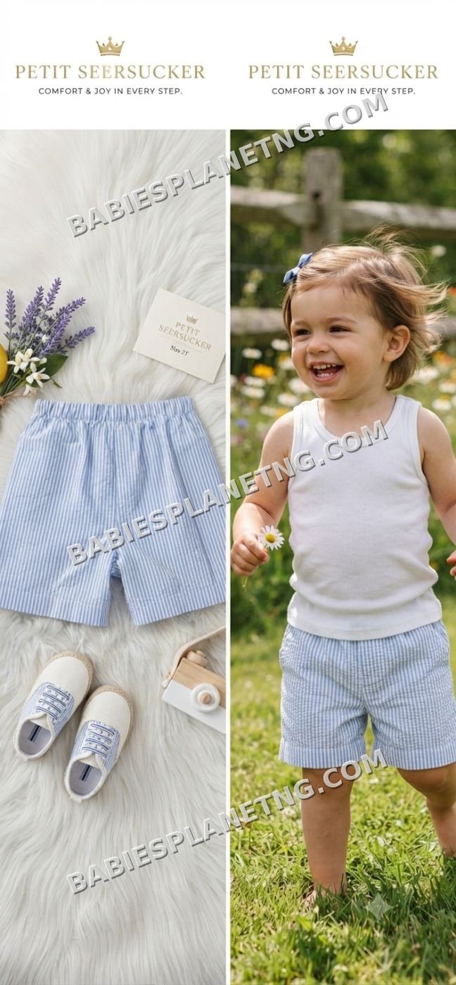 Pinstripe short