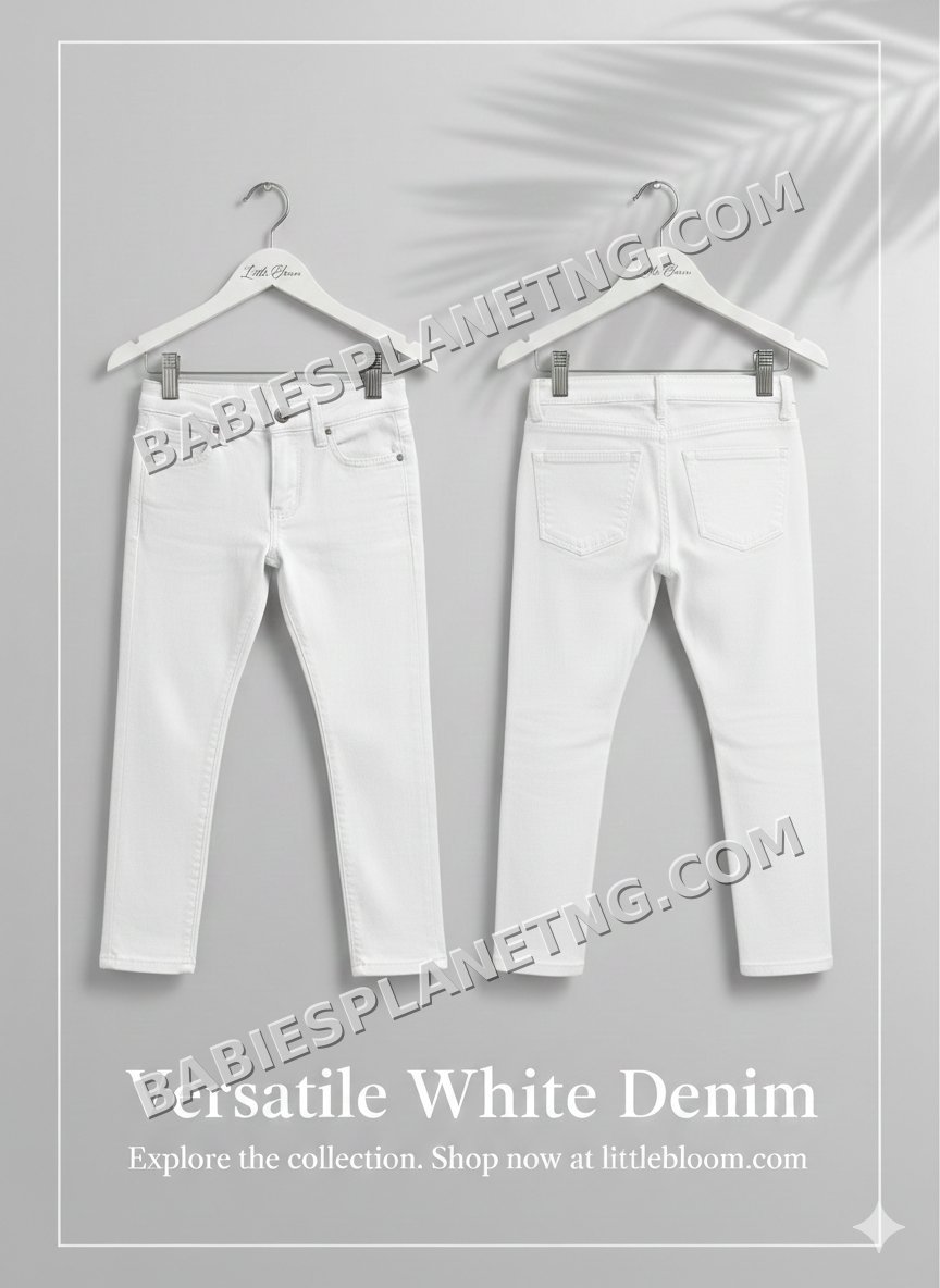 white Denim jean