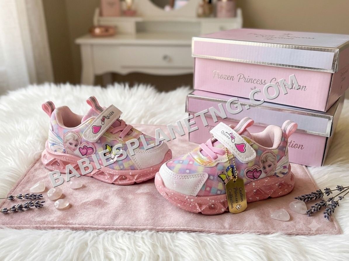 Toddler Girls' Frozen Princess Sneakers