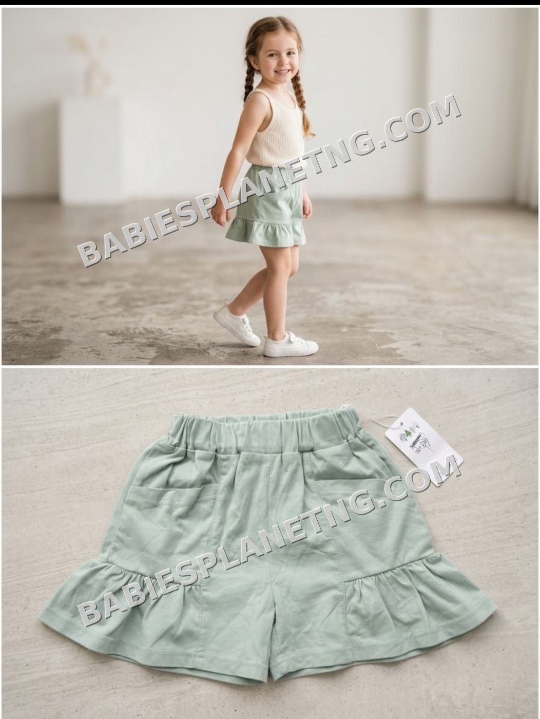 Girls' Casual Short Skirt