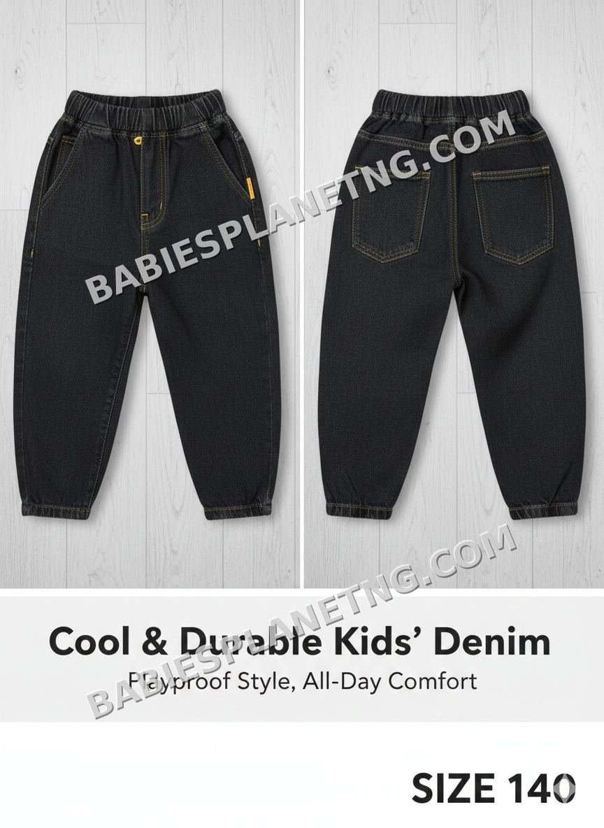 cool black denim 8-10 years