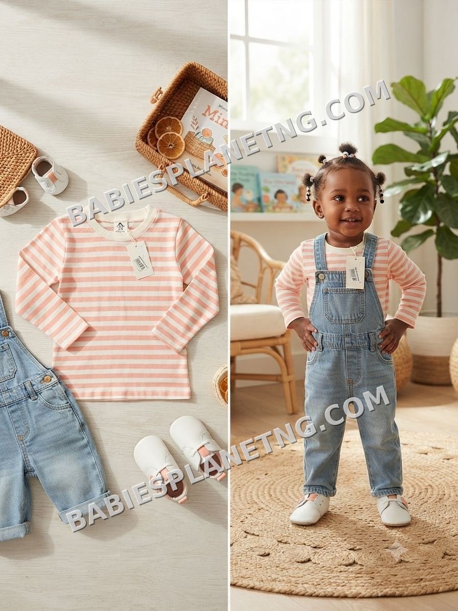 Toddler Striped Long Sleeve top