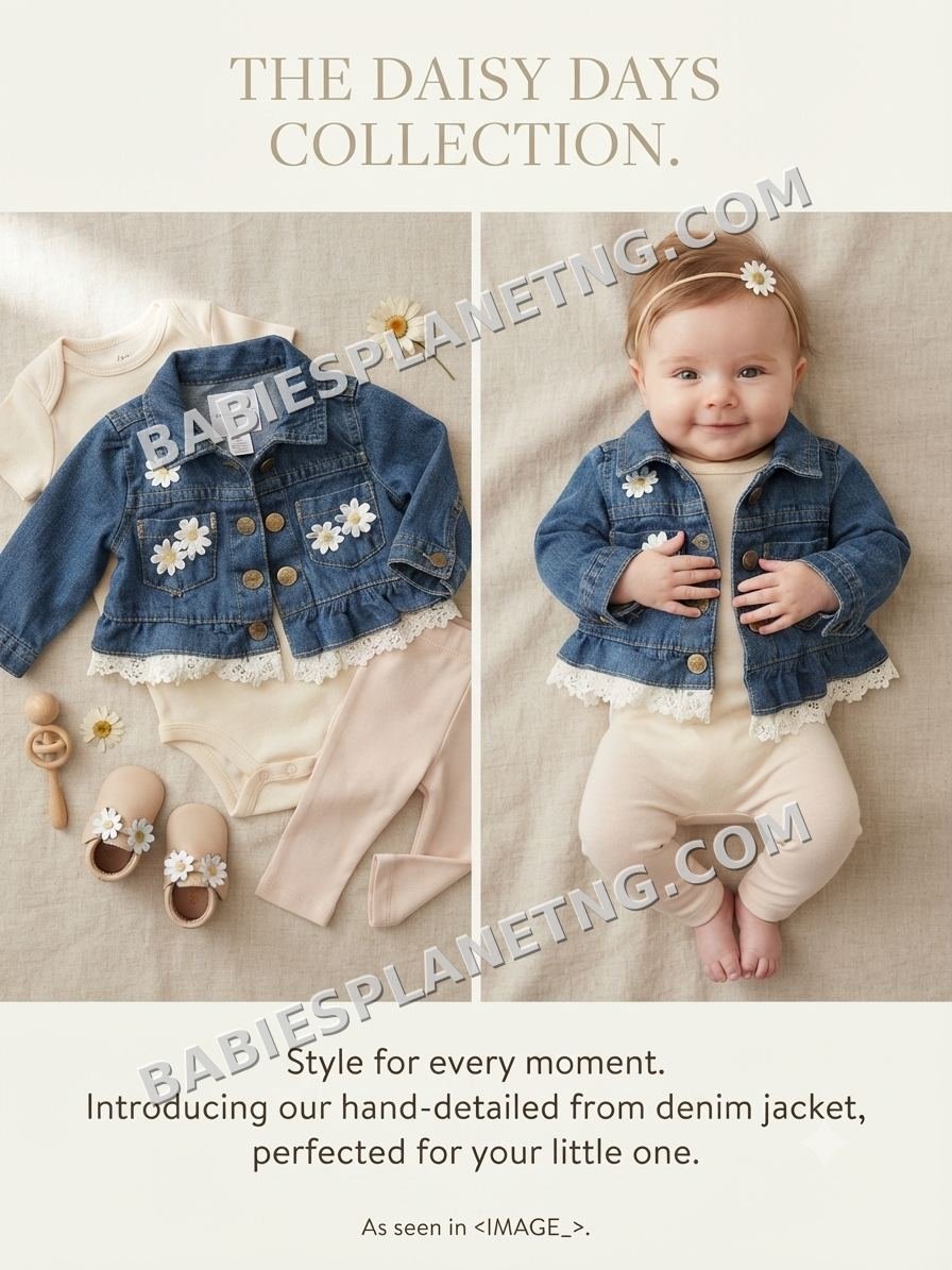 Baby girl Jean jacket top