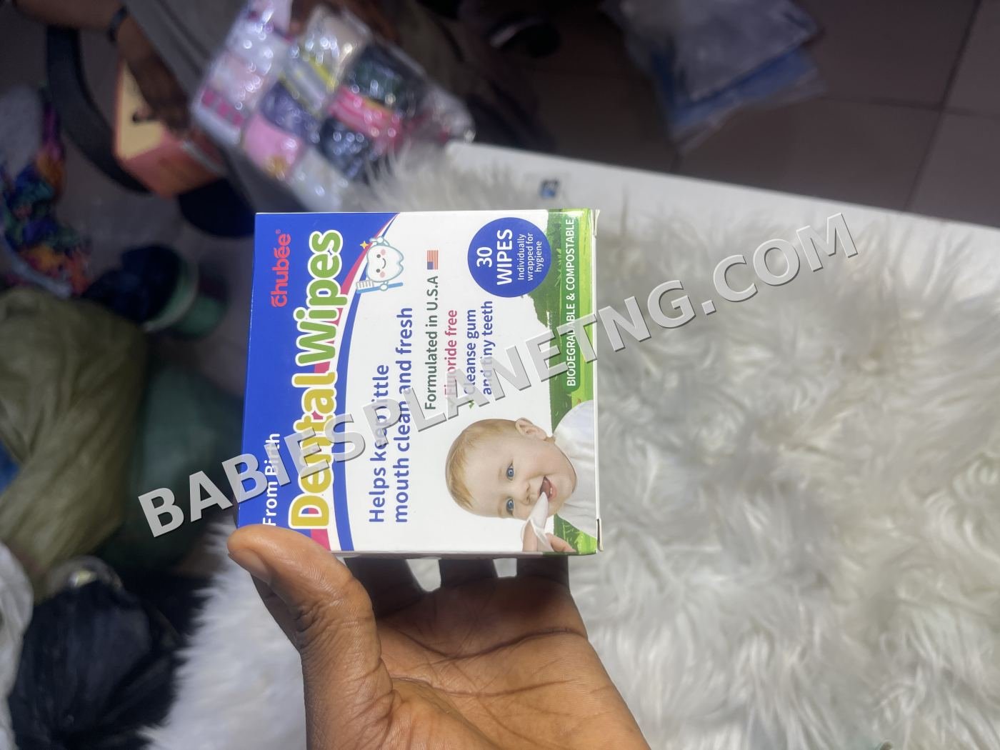 Baby Dental Wipes 30 Pack