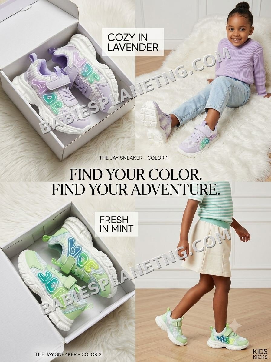 Kids' Casual Mesh Sneakers
