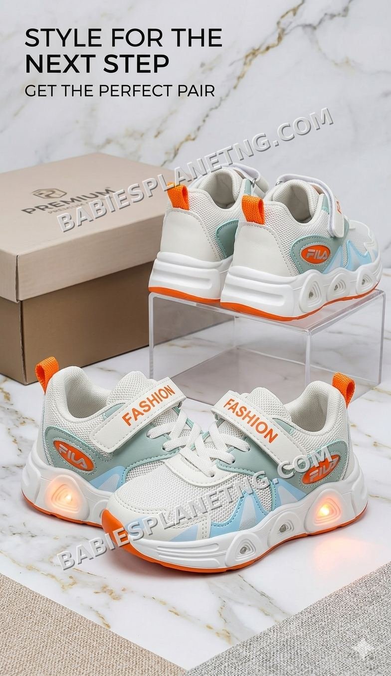 Toddler Light-Up Fashion Sneakers
