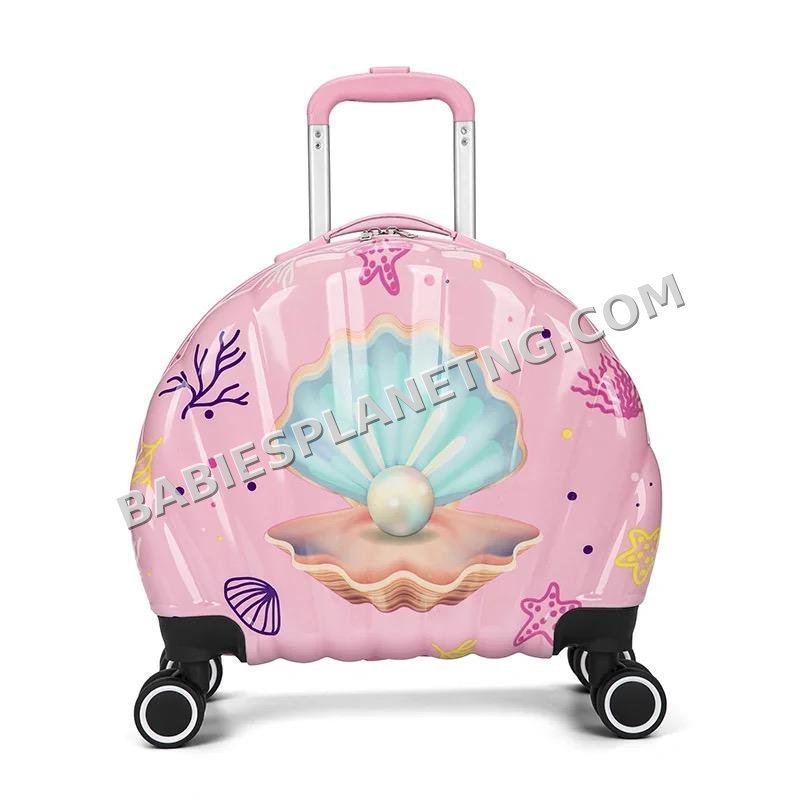 Children's Oceanic Shell Travel Suitcase
