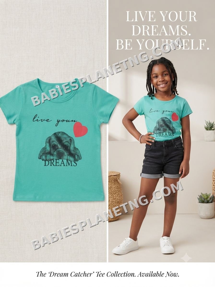 Short Sleeve Kids' Casual Top