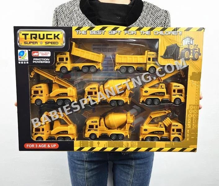 Construction Truck Toy Set for Kids