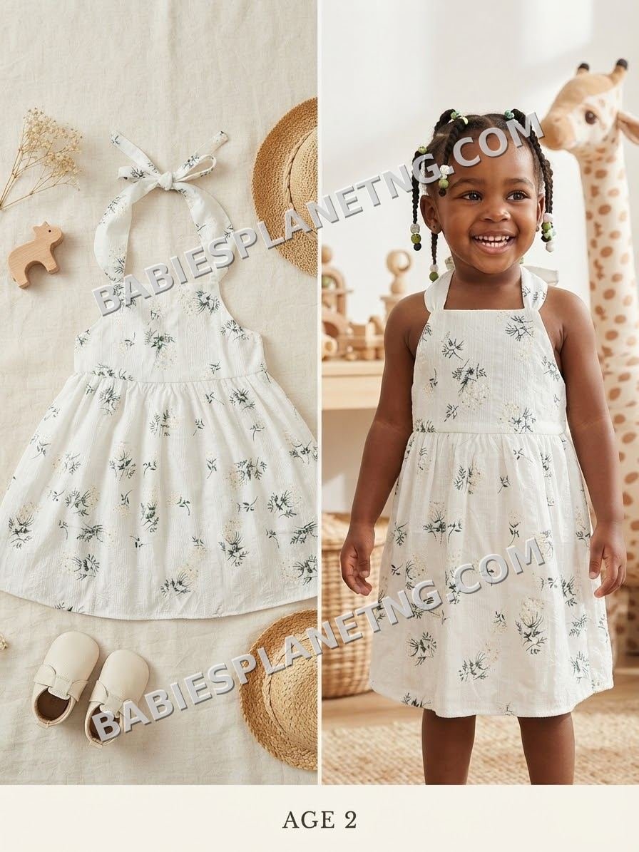 Halter neck gown