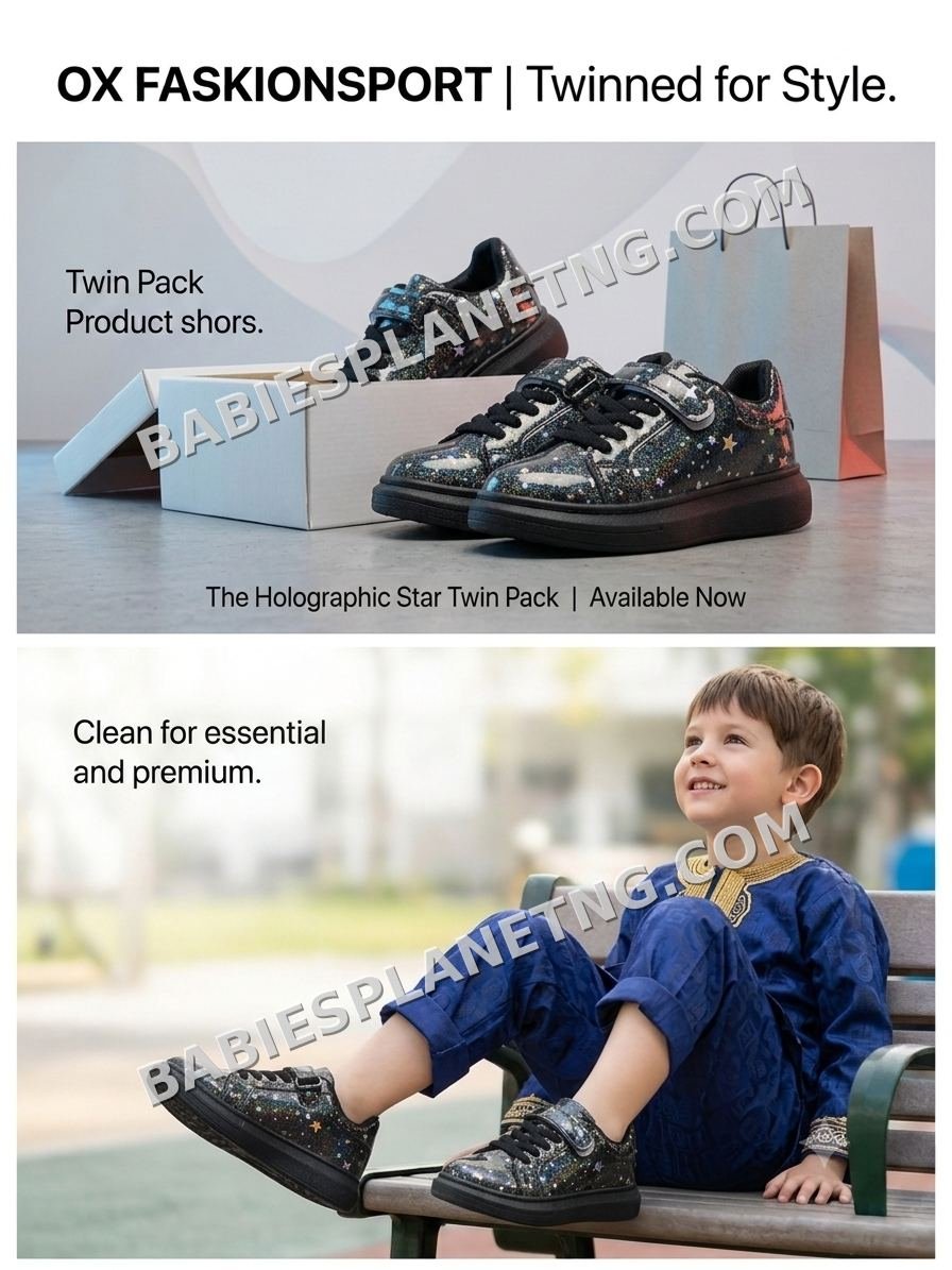 Toddler Glitter Star Sneakers