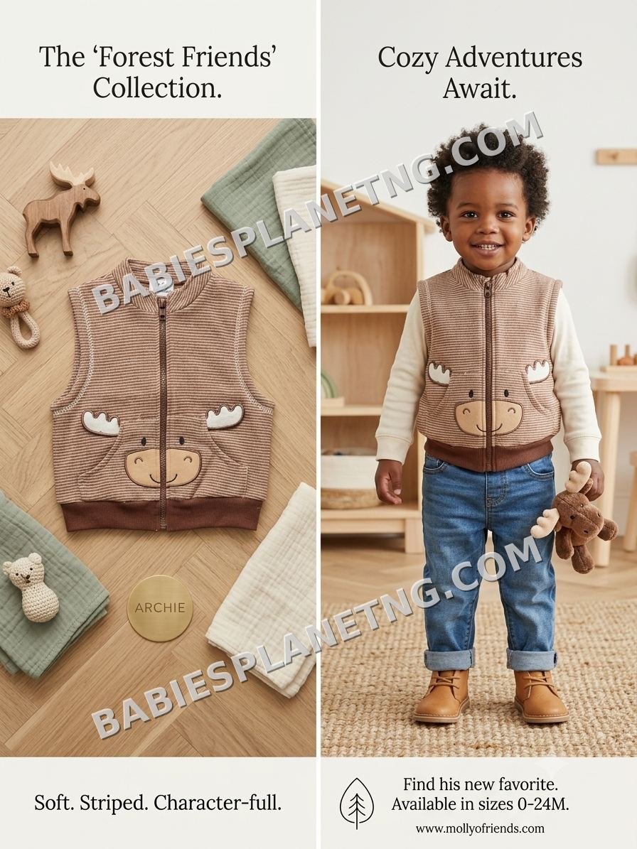 Baby sleeveless top/vest