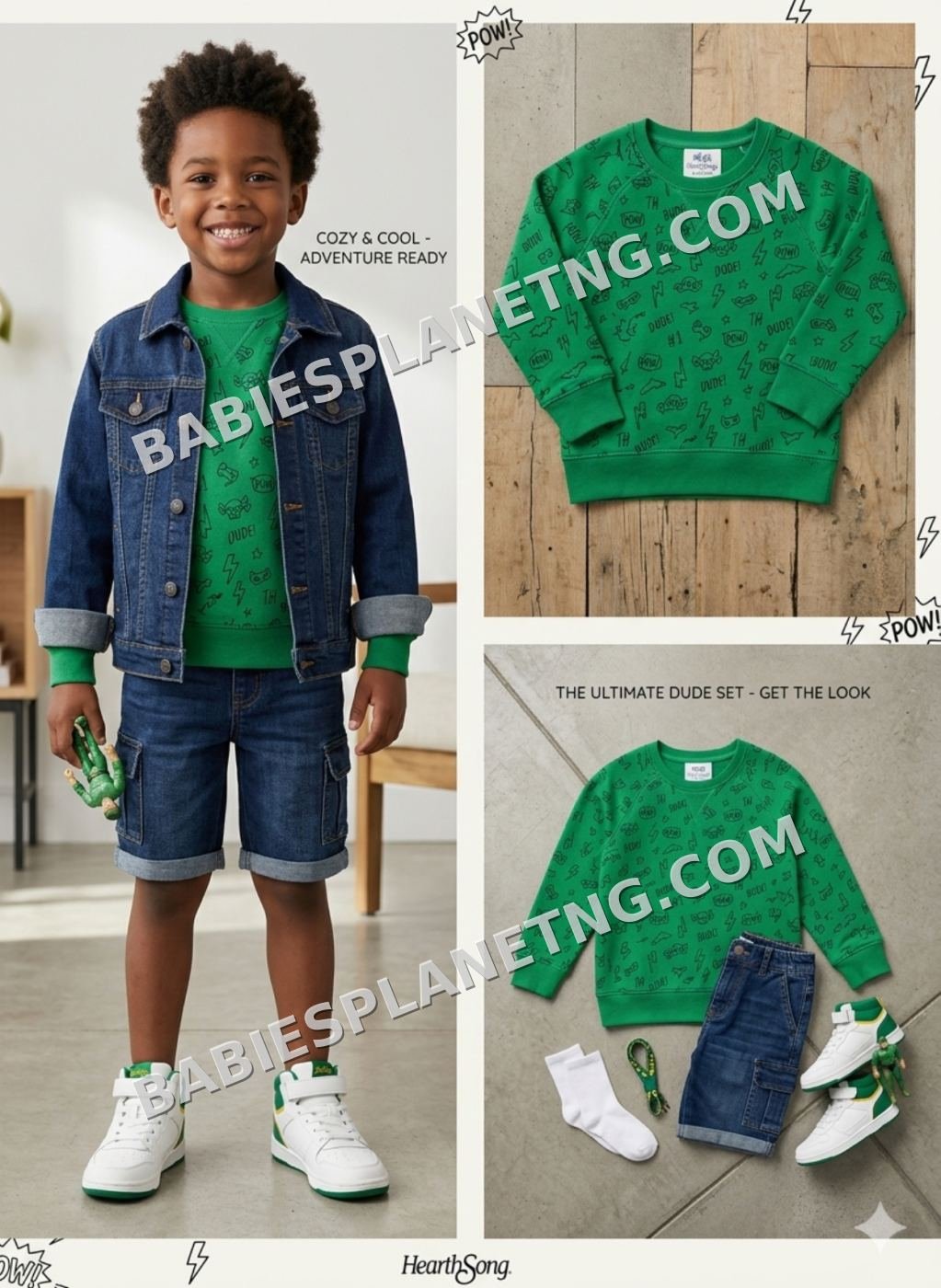 Baby boy sweat top