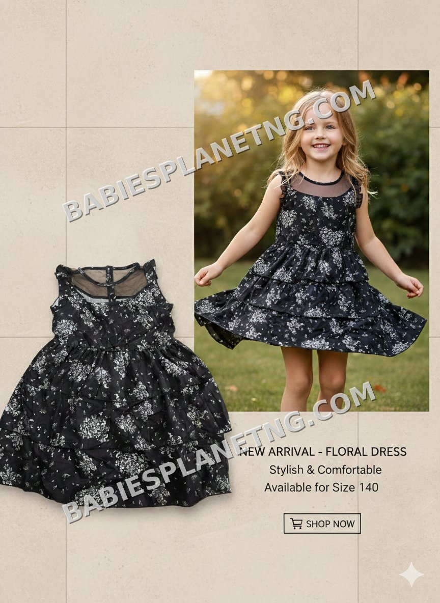 stylish floral dress