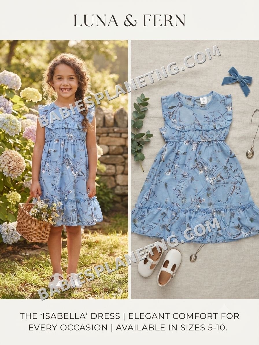 Girl floral Dress