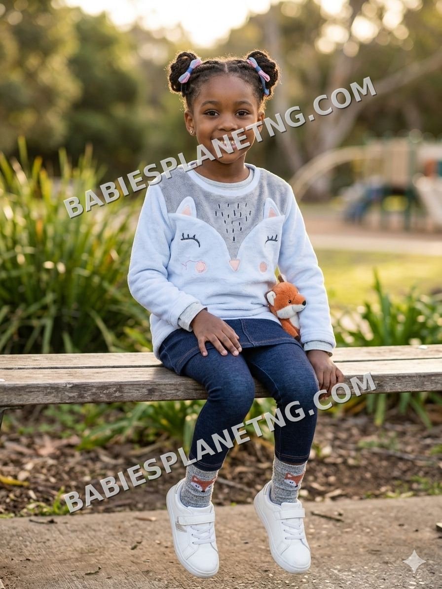 Toddler Fox Graphic Long Sleeve top