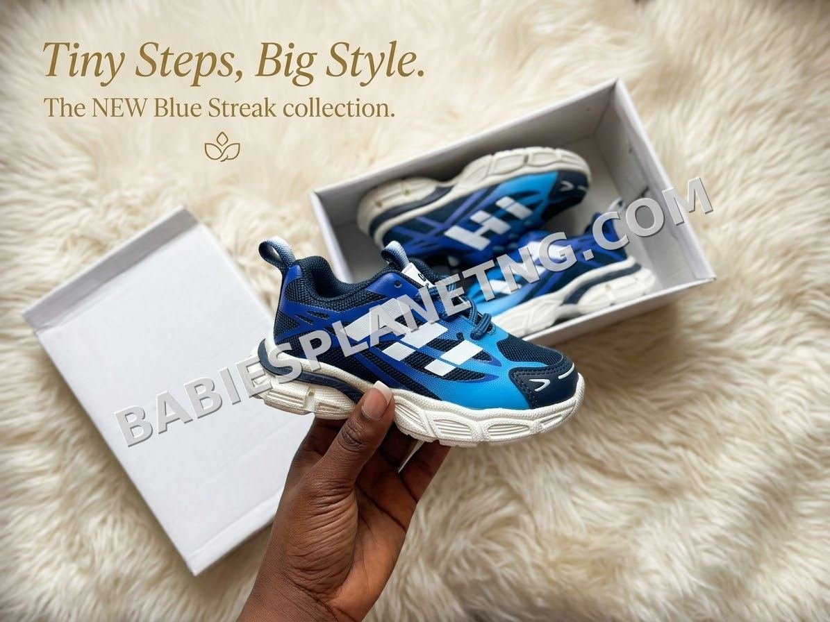 Kids' Casual Blue Sneakers