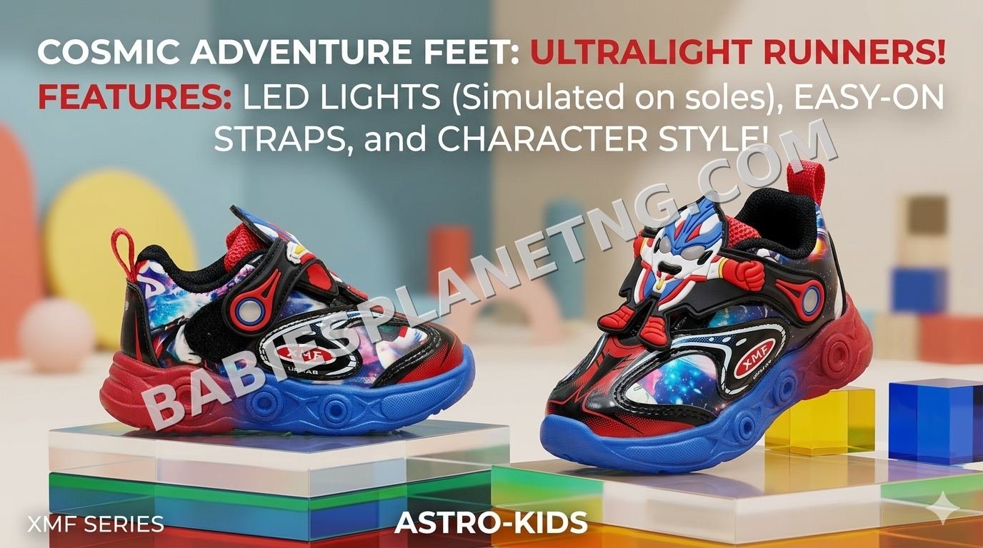 Kids Led Light Running Sneakers
