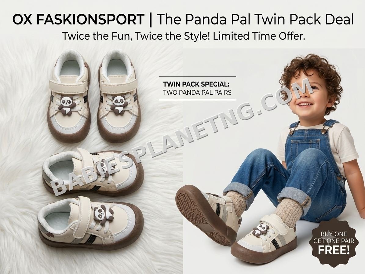 Toddler Panda Pal Sports Sneakers