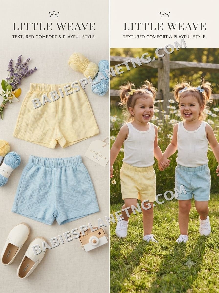 Baby girl cotton short