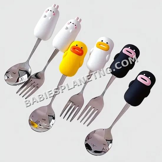 toddler Feeding Spoon and Fork Assortment