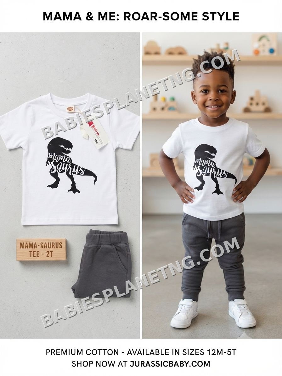 Kids' Mama-Saurus Top
