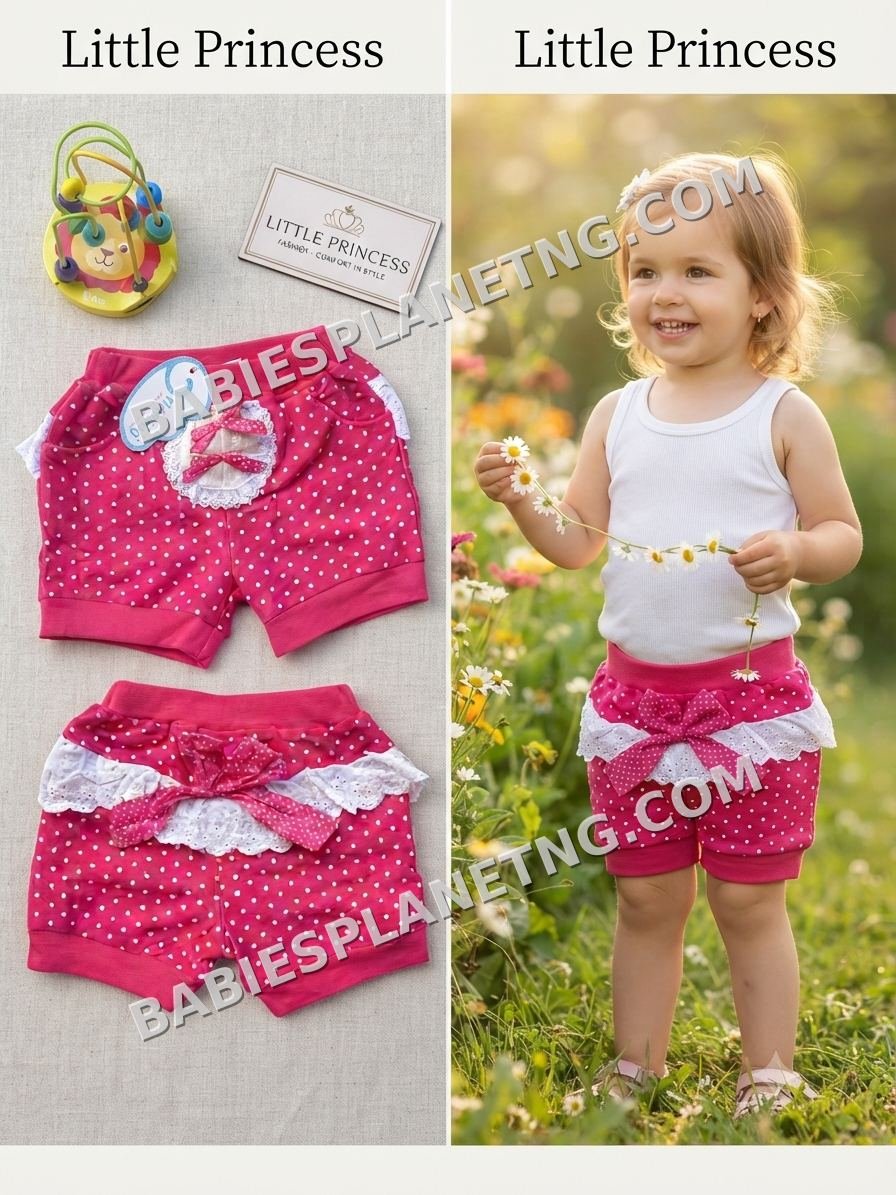 Little Princess Polka Dot Shorts