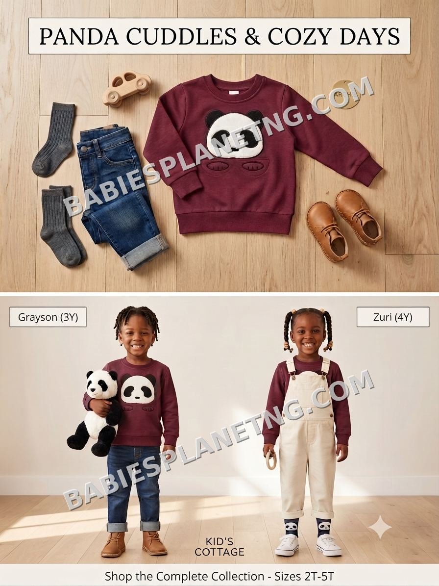 Panda sweatshirt /top