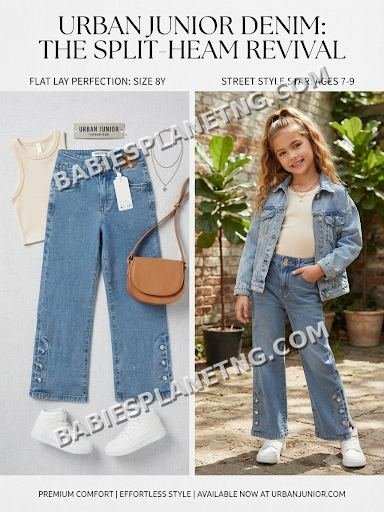Girls' Fashion Denim Jeans