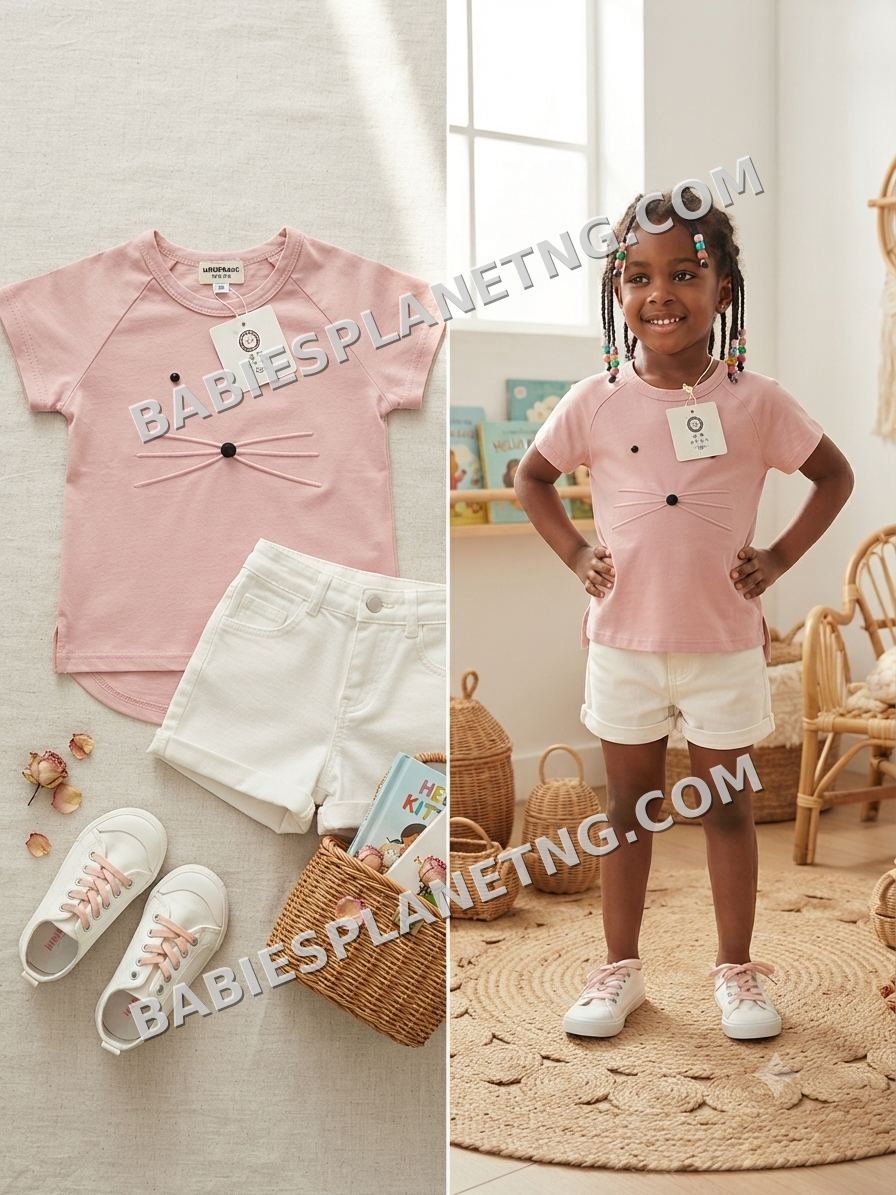 Children's Casual Short Sleeve top